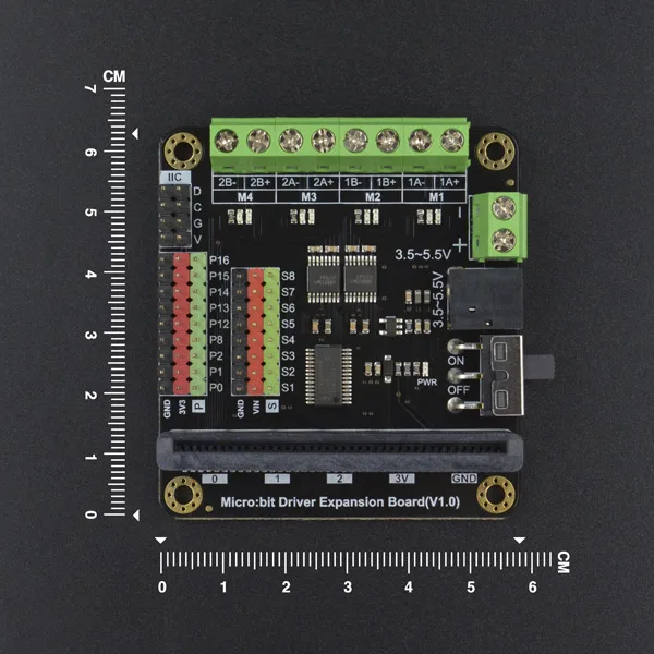 Motor drive board expansion board 4 channels Motor 8 channels Servo 9 GPIO interfaces