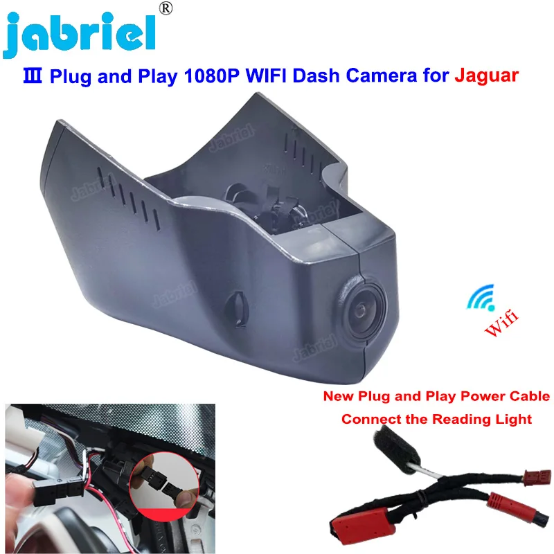 

Plug And Play Wifi Car Dvr Dash Cam Camera For Jaguar XE XEL XF XFL X260 F-Pace SVR F-Type 2015 2016 2017 2018 2019 2020 2021