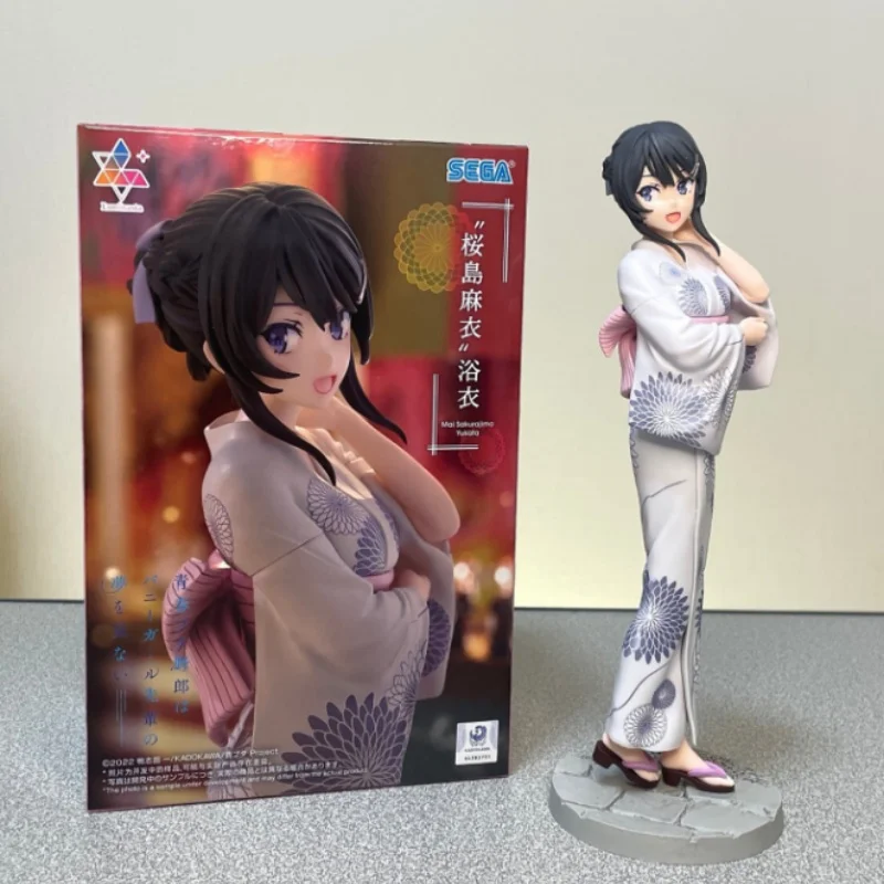 

Генина на складе SEGA Luminasta Молодежная фигурка свиньи Молодежная фигурка амини Sakurajima Mai Yukata