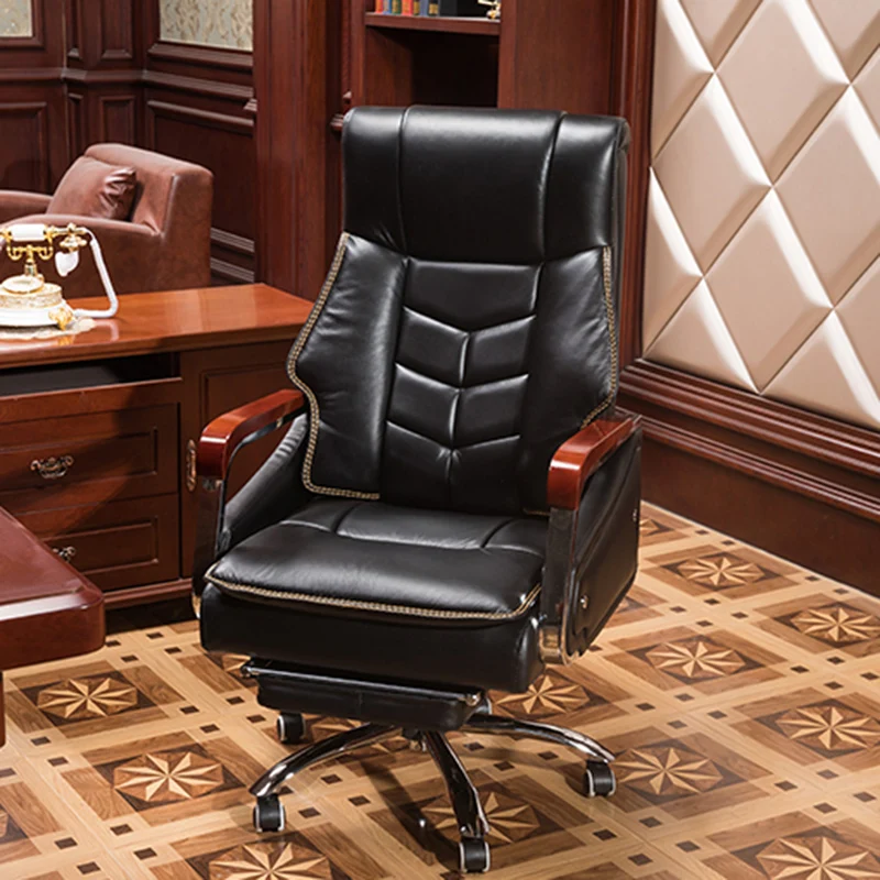 

Executive Recliner Office Chairs BarStool Swivel Arm Office Chairs Ergonomic Leisure Silla Escritorio Home Furniture WW50OC