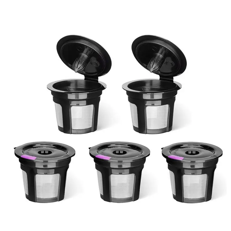 

L65A-Reusable K-Cups For Keurig Coffee Filter Universal Fit Refillable K-Cup Pods Eco-Friendly Coffee Pod Filters