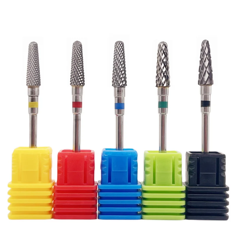 1Pcs Hartmetall Nagel Bohrer Bits Elektrische Maniküre Bohrer Zubehör Fräser für Nagel Gel Polish Remover Nagel Werkzeuge