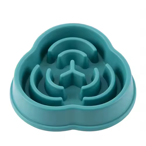 Pet Cat Dog Slow Food Bowl Fat Help Healthy Round Anti-choking Thickened And Non-slip Multiple Colors Shapes - Image 4