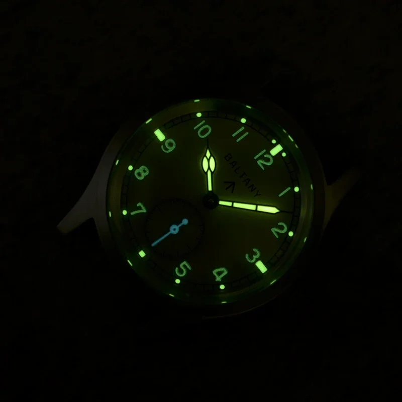 Baltany 2025, neue Herren-Automatik-Mechanische Uhr, Seagull ST1701, leuchtender Edelstahl, Saphirglas, wasserdicht, Herrenuhr