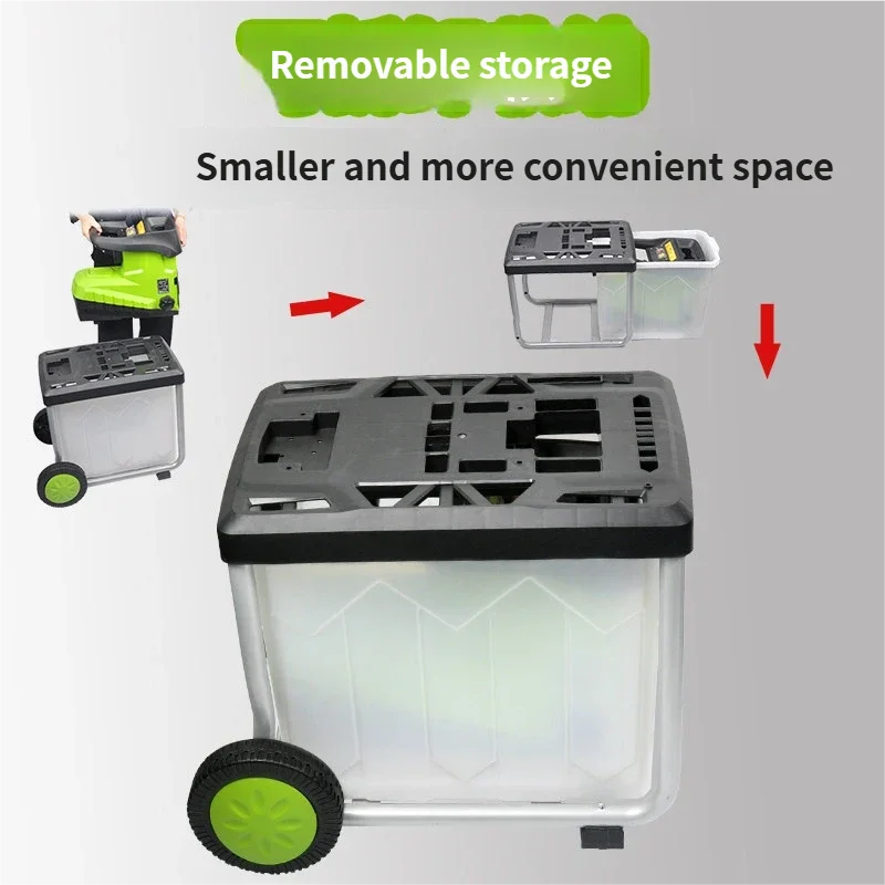 2800W Garden Use Desktop Electric Crusher High Power Electric Branch Crusher Electric Crusher Garden Tool 220V