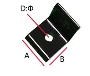 4pcs 2020 2040 L Shape Black Corner Brackets Fitting Angle Aluminum 3030 3060 4040 4080 Connector for Aluminium Profile view 2