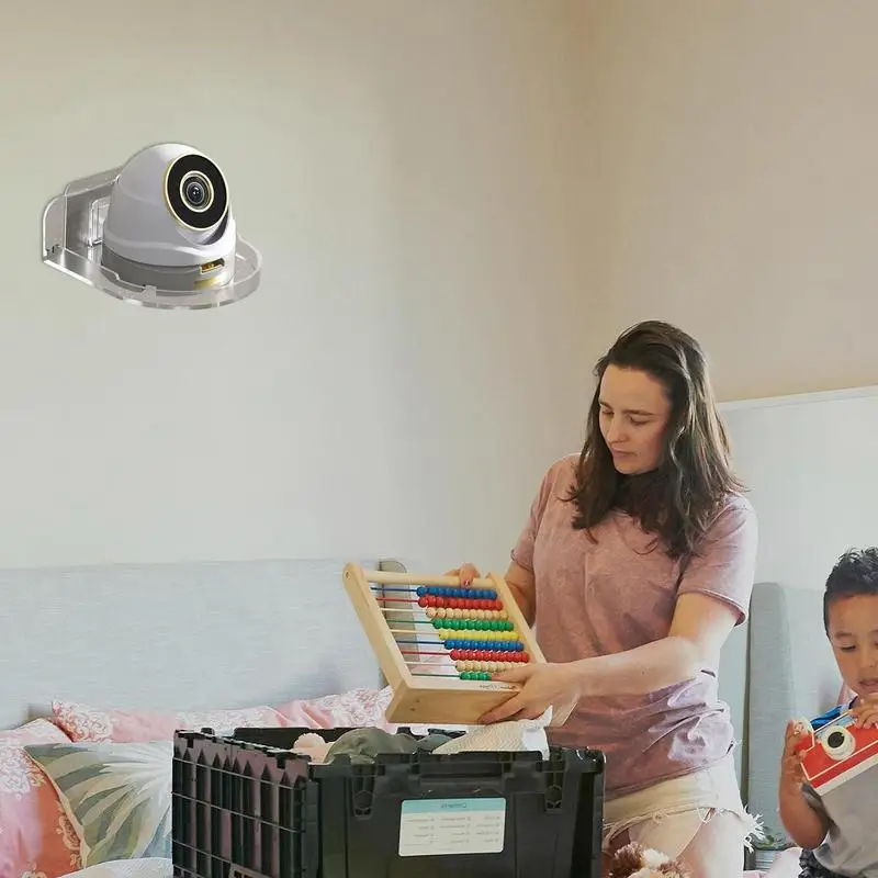 Punch-Free Security Surveillance Camera Stand New Traceless Wall-Mounted Bracket Home Self-Adhesive Drill-free Fixer