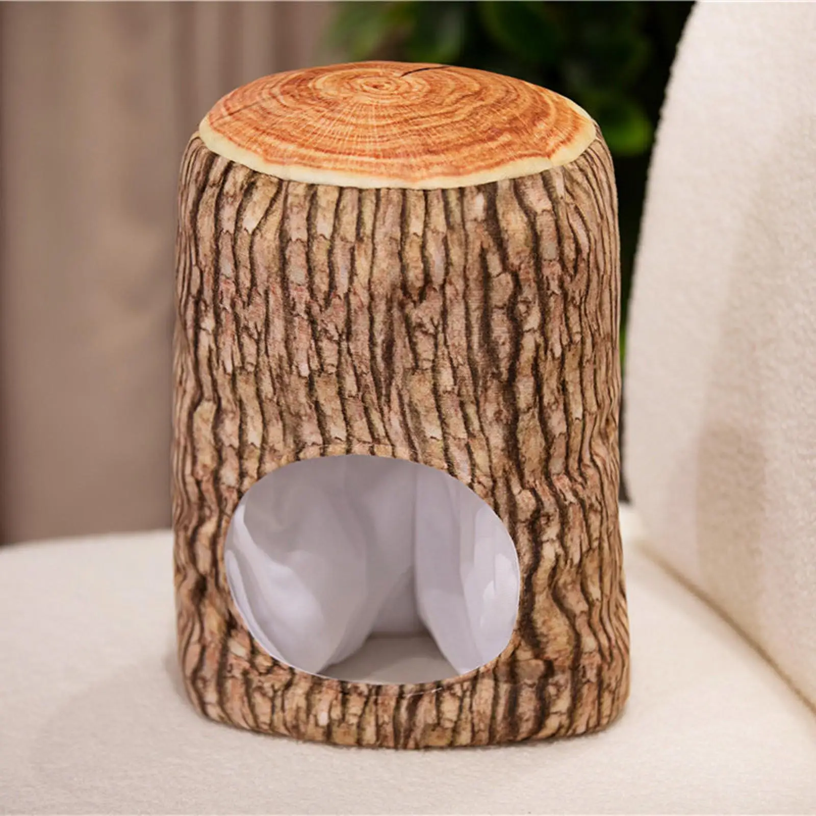 Gorro de felpa con forma de árbol simulado, gorros de Cosplay para puesta en escena, mujeres y hombres