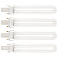 AT17 4 x 9W Nail UV Light Bulb Tube Replacement for 36w UV Curing Lamp Dryer