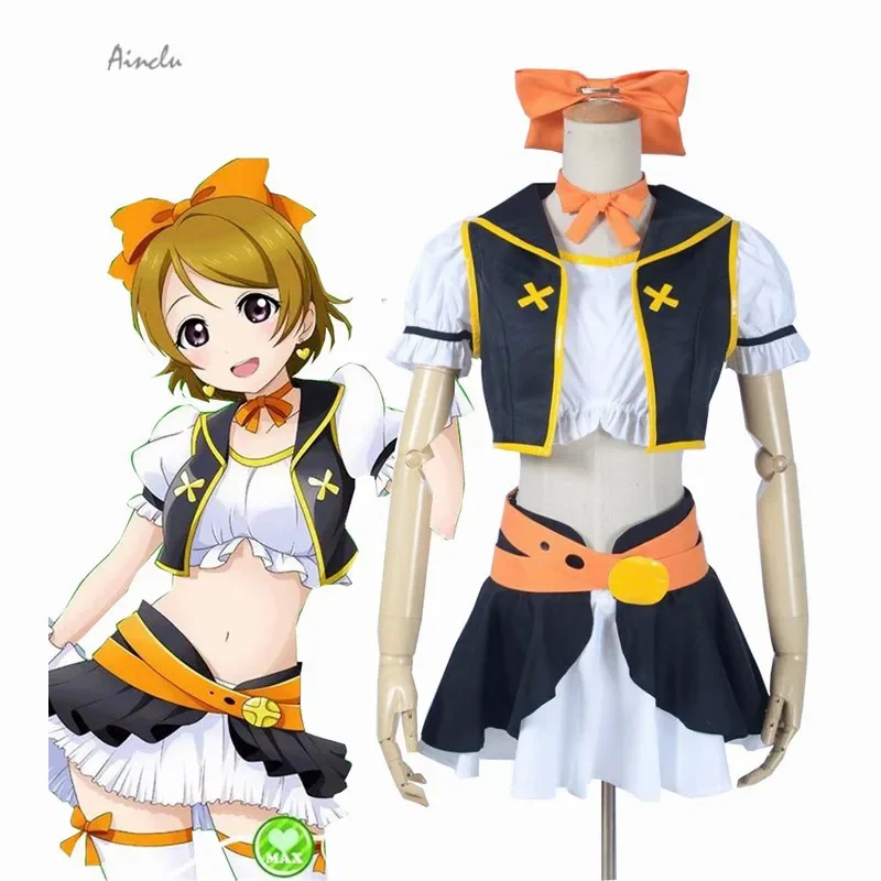 Ainclu Free Shipping Love Live! School Idol Project Koizumi Hanayo No Brand Girls MV Cosplay Theatrical Christmas Costume