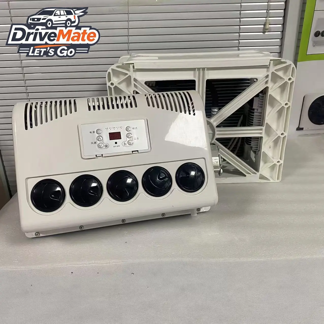 

24V Truck & RV Mobile AC New Split Parking Air Conditioner with R-134A Refrigerant AC Make Fan 12V