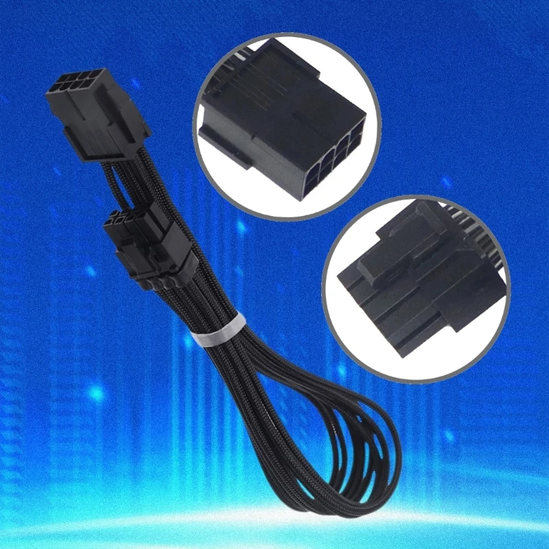 PCIExpress 8Pin Female to Male 8 (6+2) Pin PCIE Extension Cable Graphics Video Card GPU Adapter Power Supply Cable