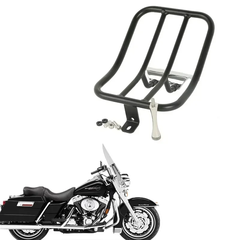 

For Harley Touring Road King FLHR EFI FLHRI 1997-2008 1999 2005 Motorcycle Acsessories Rear Fender Luggage Rack