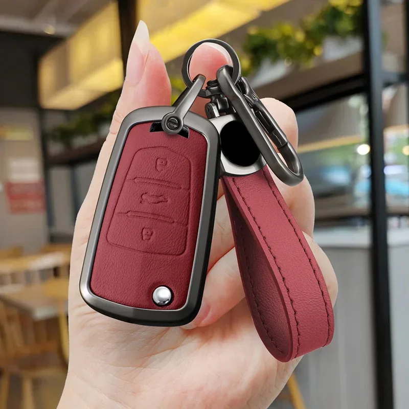 

Zinc AlloyCar Key Cases For Great Wall Haval Hover H1 H3 H6 H2 H5 C50 C30 C20R M4 3Buttons Folding Keychain Remote Control Cover