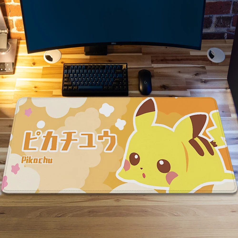 Покемон игровой ноутбук горячий коврик коврики для мыши коврик для мыши геймер настольный коврик компьютерные аксессуары настольный коврик Mausepad настольные коврики клавиатура ПК