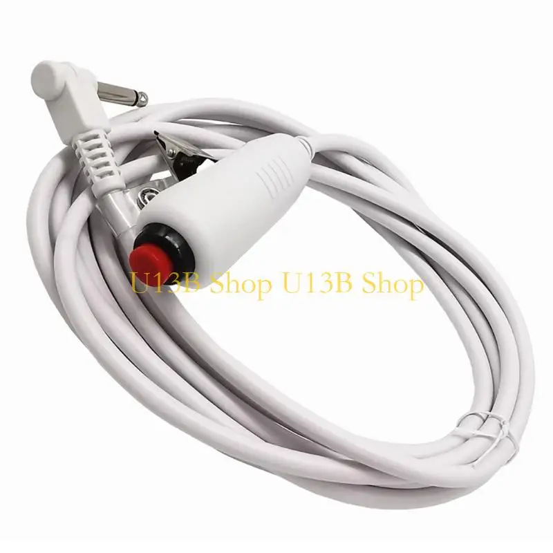 U13B استبدال ممرضة المكالمة كبل الضغط الزر كبل سلك 6.35 مم 1/4 كبل توصيل الهاتف #4