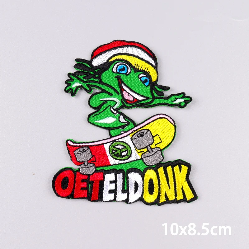 2026 Oeteldonk emblemen opstrijkbare patch Nederlandse carnaval badge voor festival geborduurde patch op kleding viering souvenir cadeau