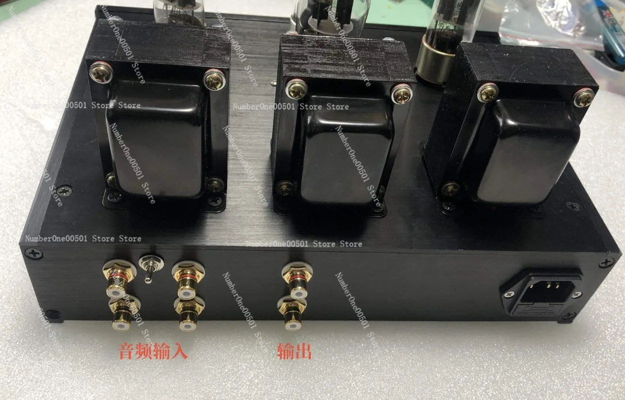 Handcrafted 6N8P Tube Preamp 2 Stage with 6SN7 Compatible Point to Point