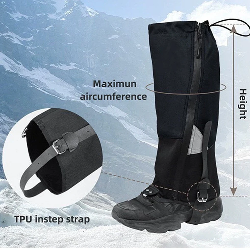 الأطفال S أحذية مضادة للماء للاستكشاف في الهواء الطلق المشي لمسافات طويلة الملحقات في الهواء الطلق بانت الساق الملحقات عادي أسود نموذج L