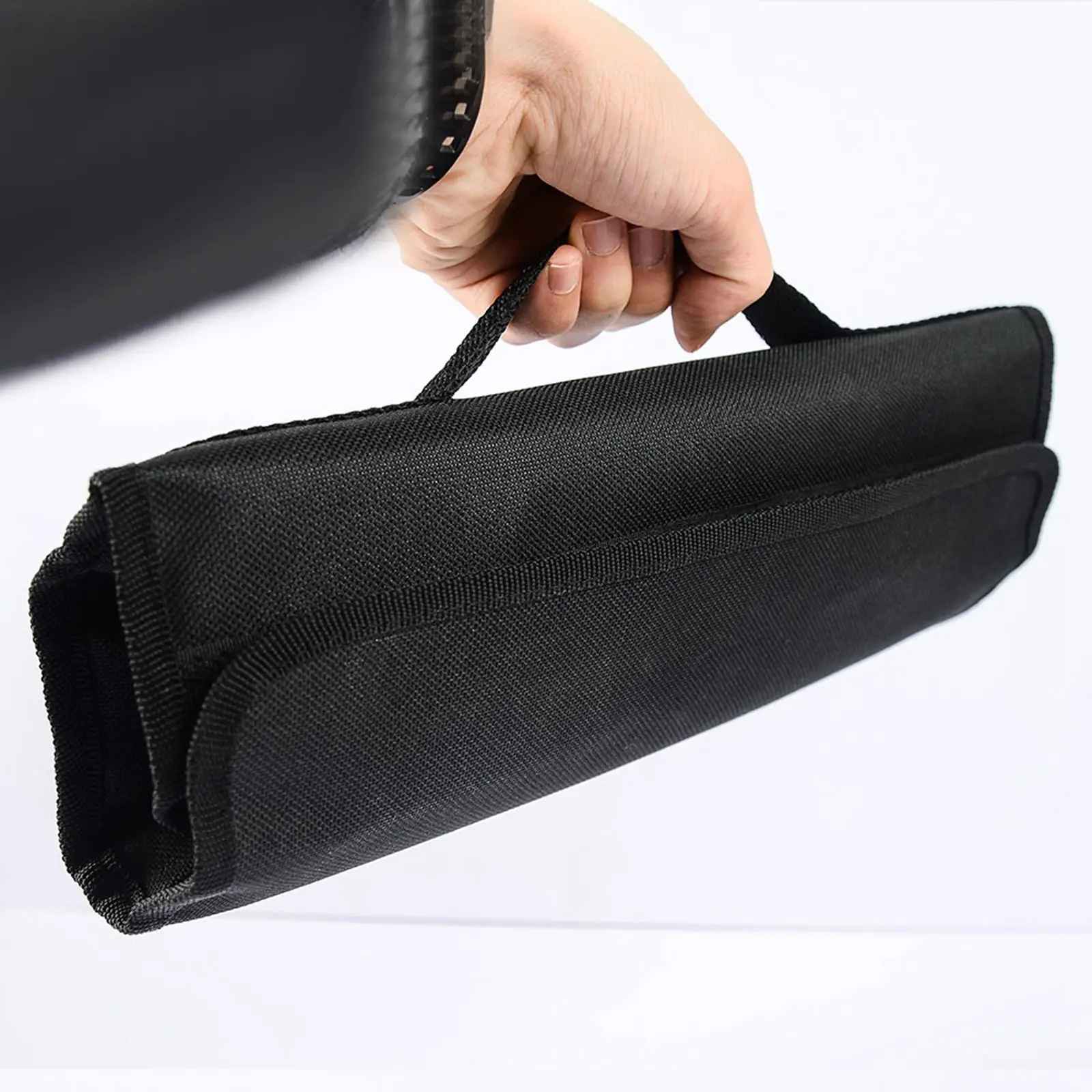 Knife Roll Storage Bag Storage Pockets Folding Chef Pouch Easy Carrying Oxford Cloth for Bars Restaurants Travel Home Picnic