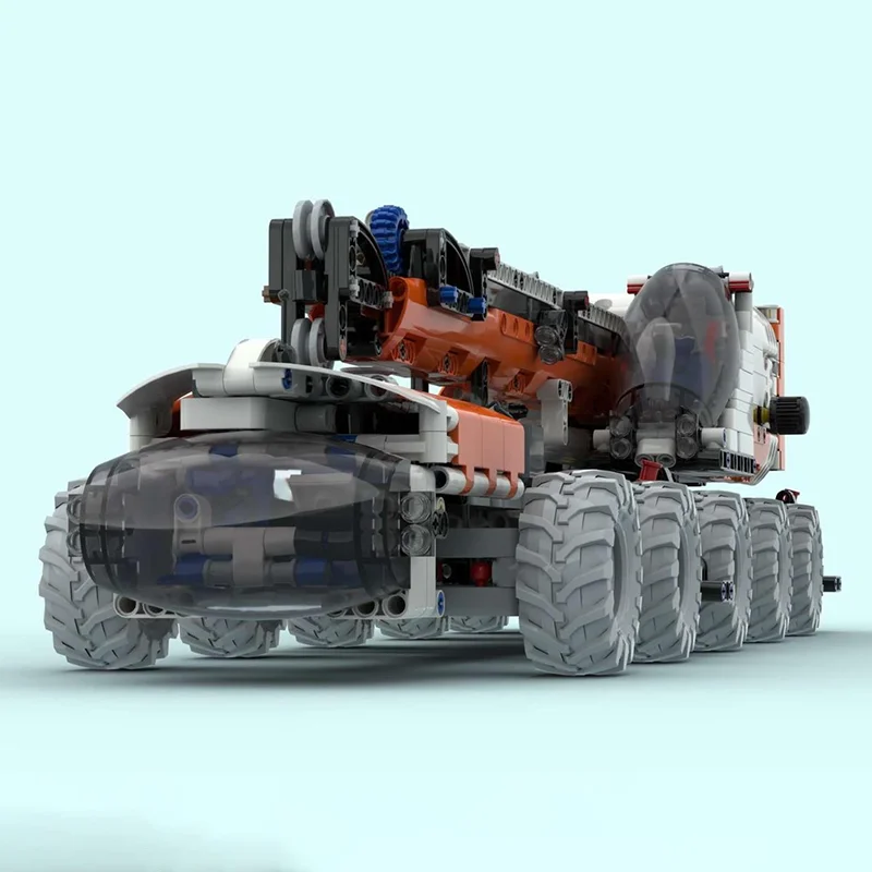 1391PCS Moc Heavy Module Crane LT78+C Technology Building Blocks Creative Gift for Kids Birthday Educational Toy