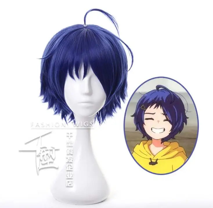 Anime Cosplay Wig by Aiko Kawakita Unisex Wig for Male/Female Characters Aonuma Oto · Sawaki Momoe Cosplay Synthetic Fiber Wig