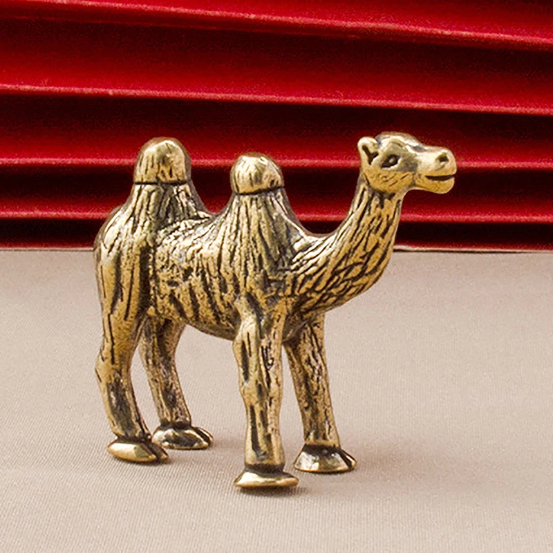 

Vintage Brass Camel Ornament Craft Collection Creative Jewelry Perfect For Home Decor Room Decor Desktop Decor