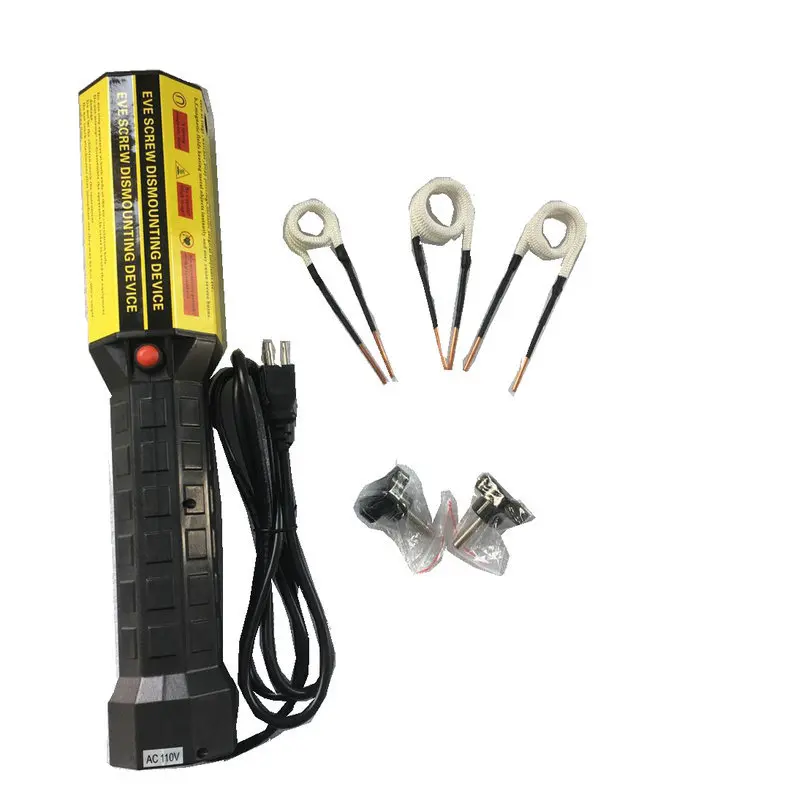 

Автоматический комплект для ремонта вмятин с винтовым нагревателем - 1500 Вт, пистолет для горячего степлера, 100 шт., шпильки для удаления вмятин на кузове автомобиля, инструмент для безкрасочного ремонта (PDR)