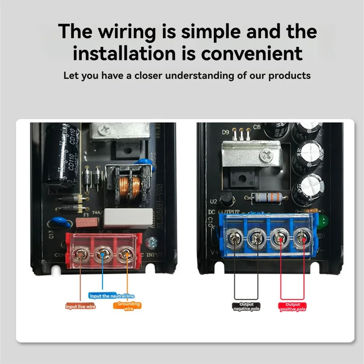 

AB01 Constant Voltage Power Supply 150W Thin Driver for LED Strips DC 12V Lighting Transformer Ultra Thin Driver