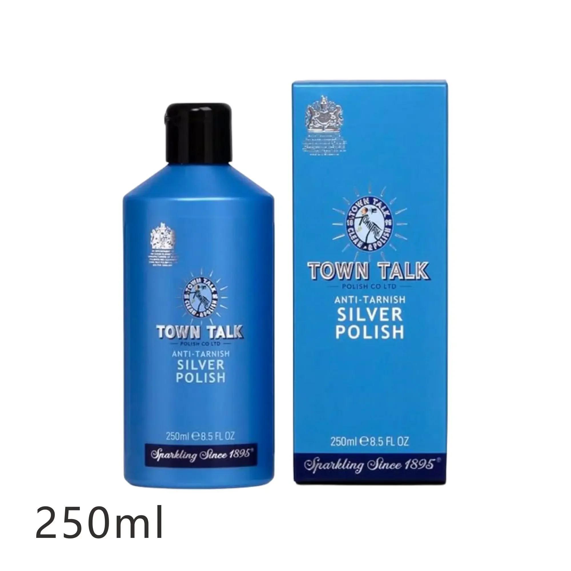 Town Talk Silver Polish Liquid Oxidized Jewelry Antique Tableware kitchen Cleaner Safe Protective Prevent Tarnish