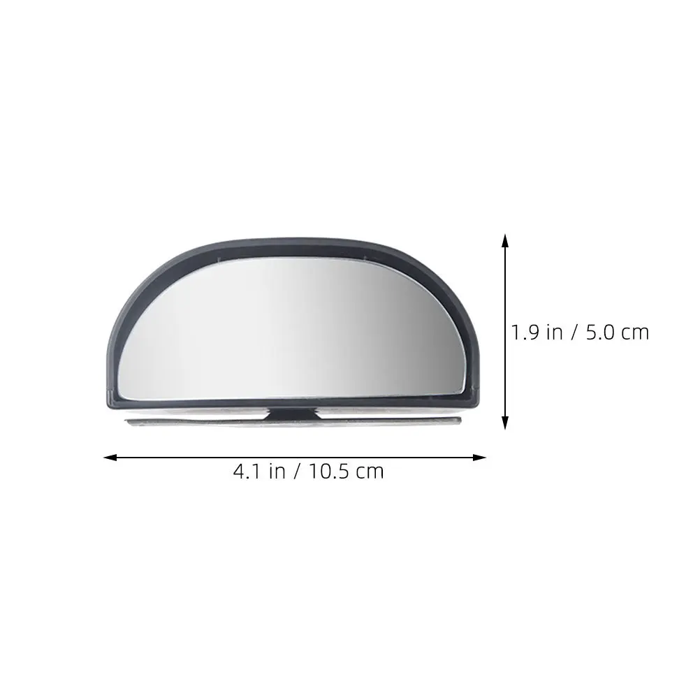 Convex Car Blind Spot Mirror 360 Degree Rotating Wide Angle Rearview Mirror Reversing Auxiliary Safety Accessory for Vehicles