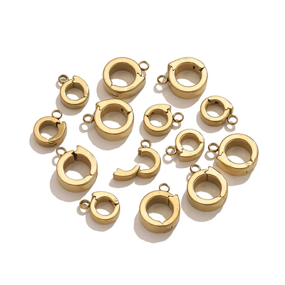 

20 шт./лот, пряжка из нержавеющей стали, позиционирующая пряжка, ювелирные аксессуары «сделай сам»