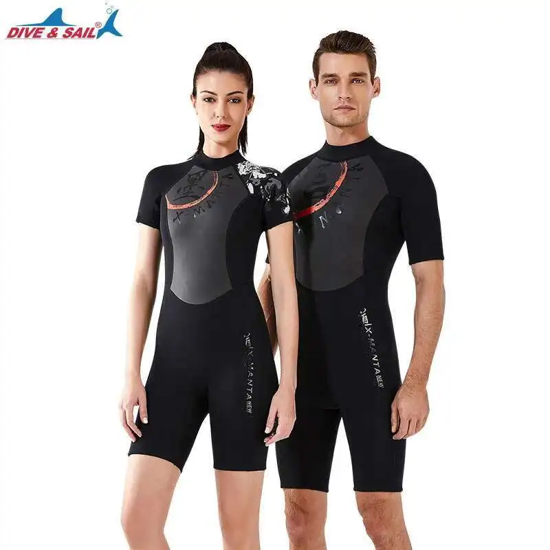 

1,5 мм короткий гидрокостюм, эластичный цельный гидрокостюм для мужчин и женщин, серфинг, подводное плавание на открытом воздухе, водные виды спорта, морозостойкий гидрокостюм