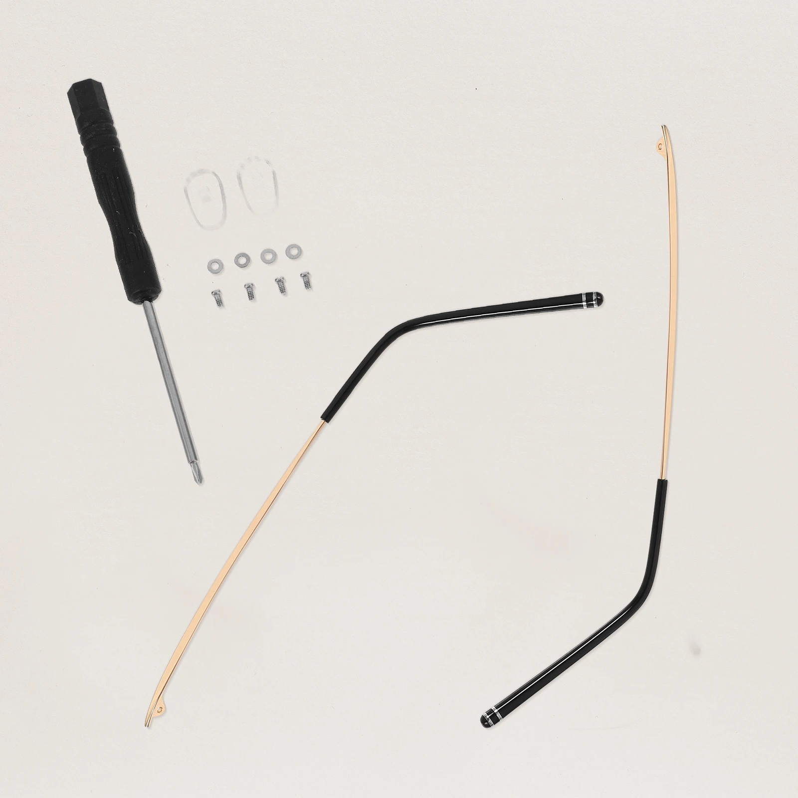 Eyeglass Replacement Temple 609 Rose Gold Metal Durable Repair Kit Universal Glasses Arms Supplies Fine Workmanship