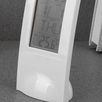 Digital Alarm Clock Large Screen Clear Temperature Gauge Clock Calendar Function Snooze Ambient Electronic Multifunction