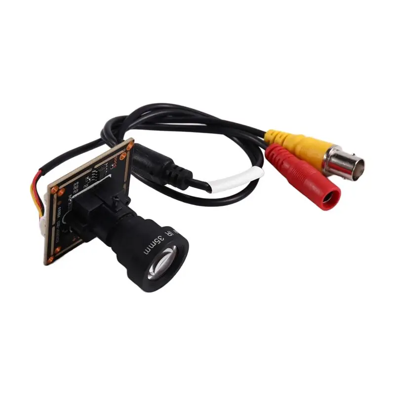 For DIY Microscope Telescope Car Camera Video Doorbell 1200TVL 5MP Analog CCTV Camera Module With 35Mm Lens PAL-A31R