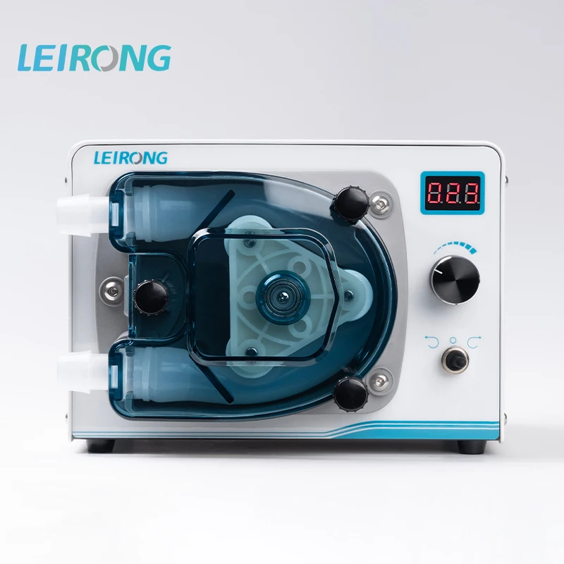 LEIRONG ZP8000 Peristaltic Pump, DC Motor Lab Micro Pump for Aquarium Cleaning Dispenser  Food equipment