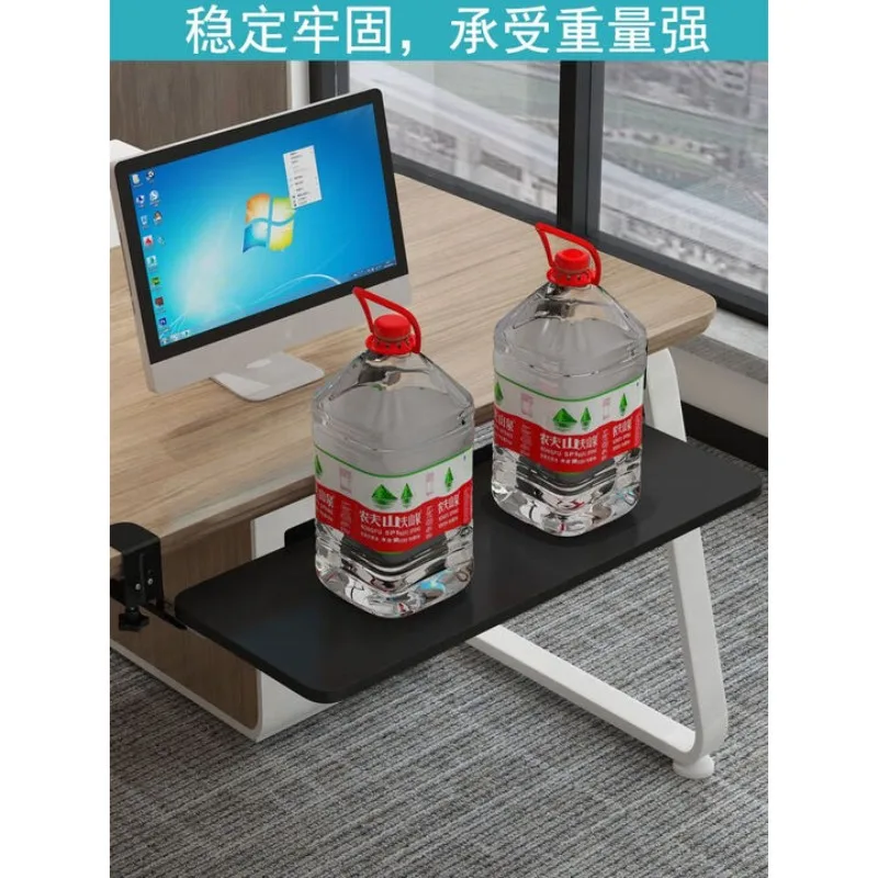 حامل لوحة المفاتيح تحت الطاولة بدون شريحة تثقيب ولا تركيب