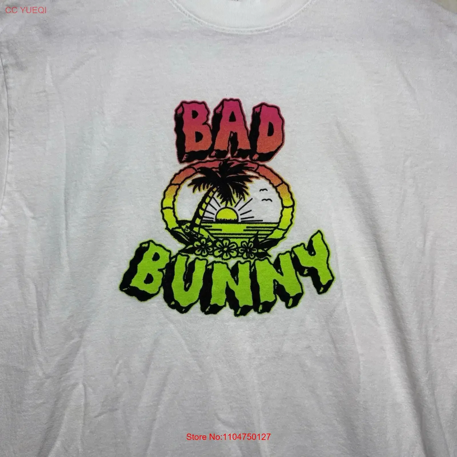 Bad Bunny T Shirt Men Small Un Verano Sin Ti Worlds Hottest Tour Stadiums 2022 vintage Washed homme Stretched Soft