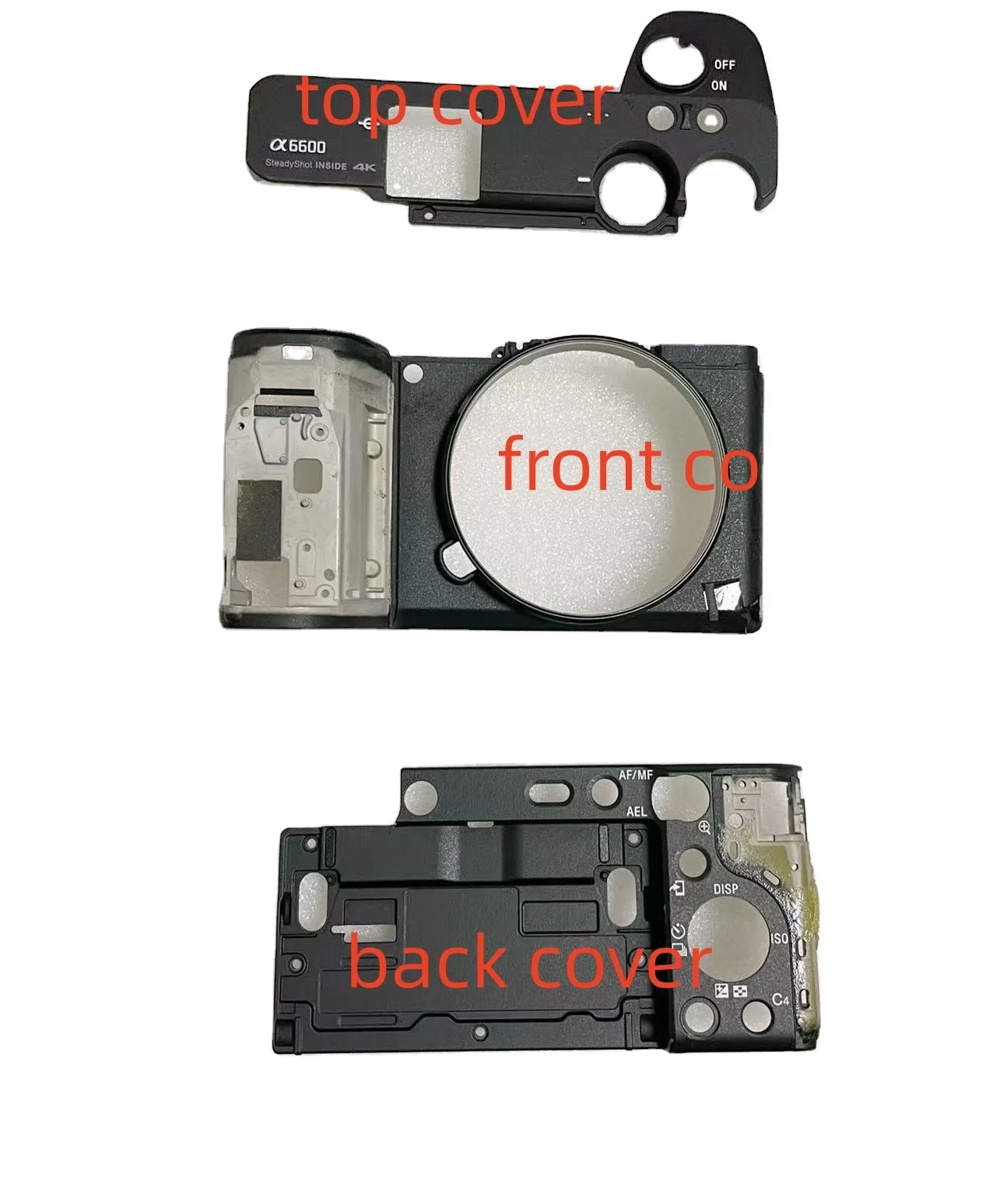 

New Original Camera Cover For Sony A6600 A6600 Camera Body Shell Repair Part
