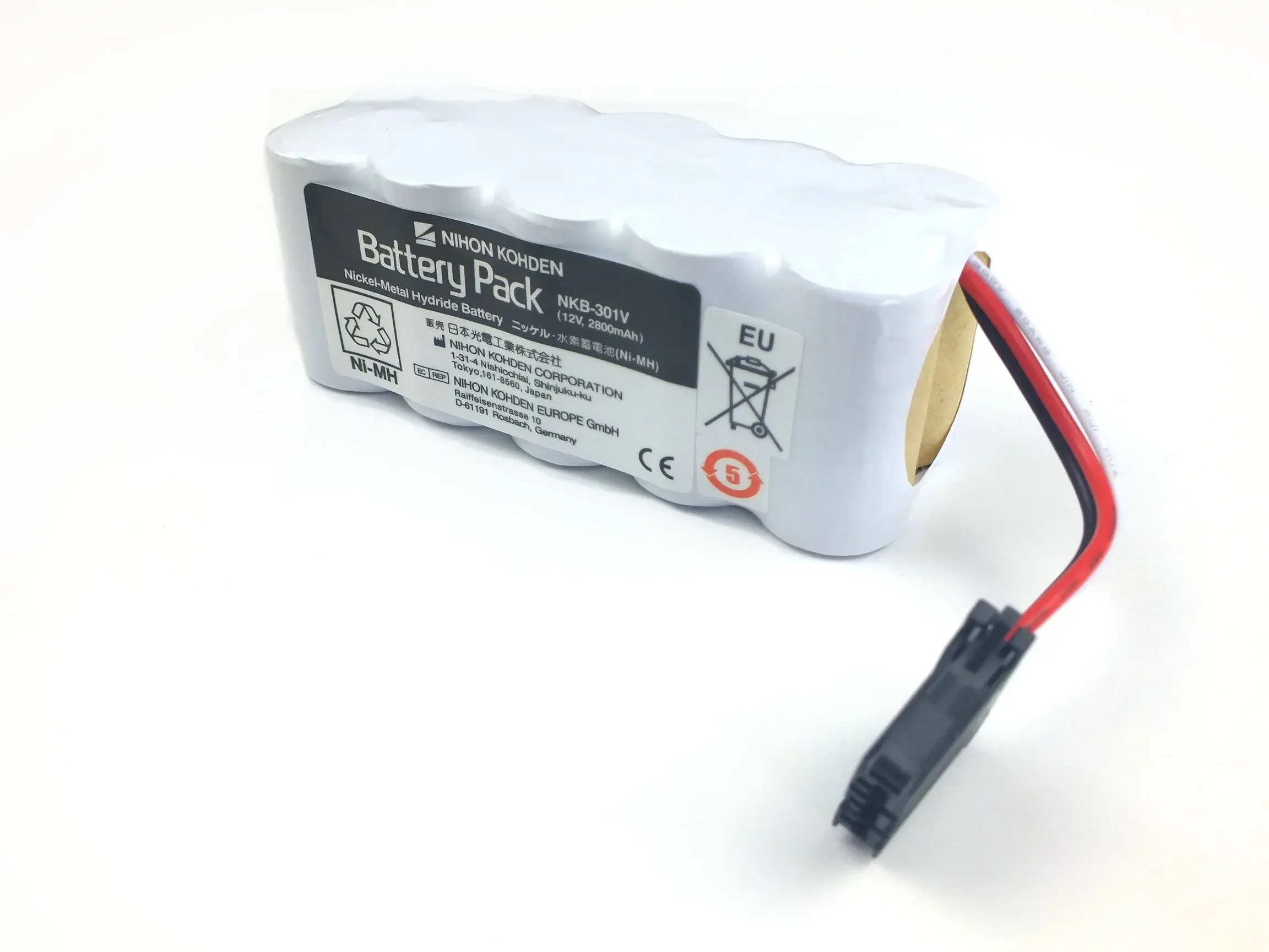 

Good priceNickel-Metal Hydride Battery NKB-301V for NIHON KOHDEN 12v compatible for NIHON KOHDEN TEC-5500/TEC-5521 manufactu