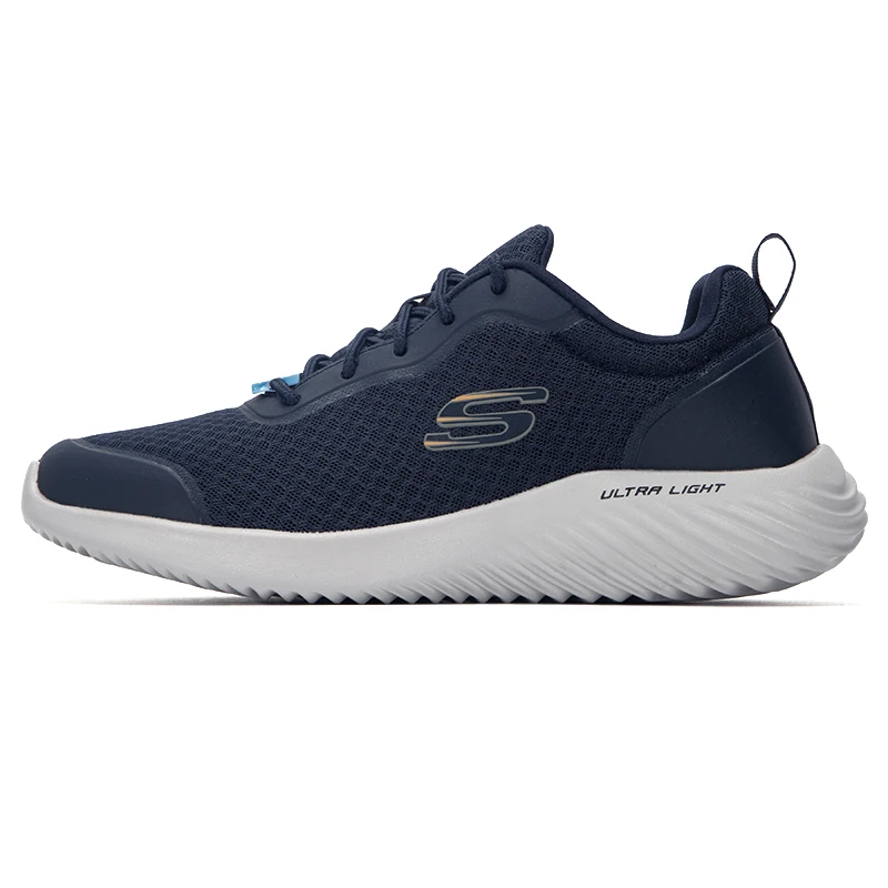 

Skechers Men's Running Shoes Daily Casual Shoes Cushioning Plaid Shoes Sports Shoes 232005-Nvy