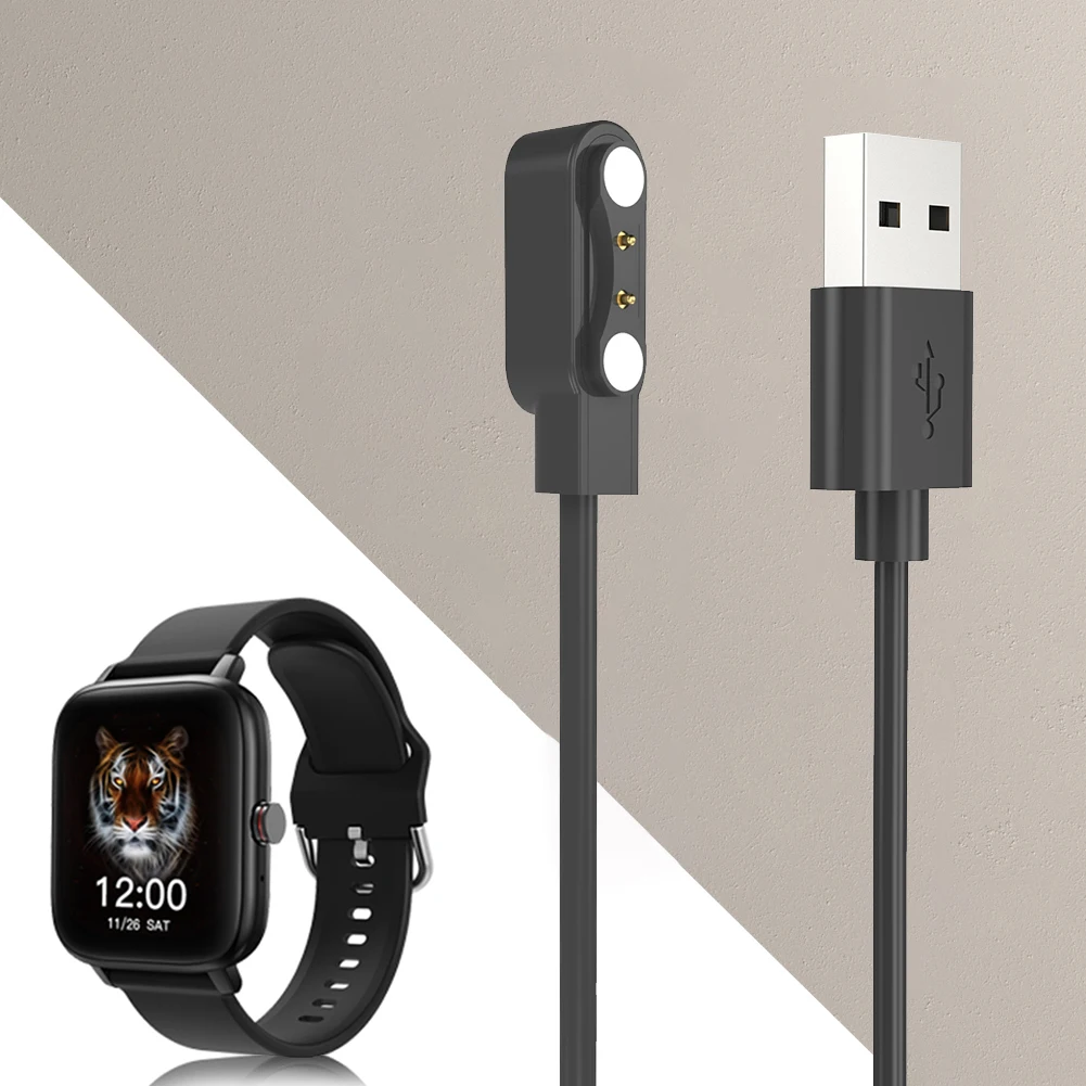 Charger Cable 1m 5V 1A Magnetic Charger Stable Charging Cable Charger Cradle Smart Accessories for COLMI P8 MAX 2022 Smartwatch