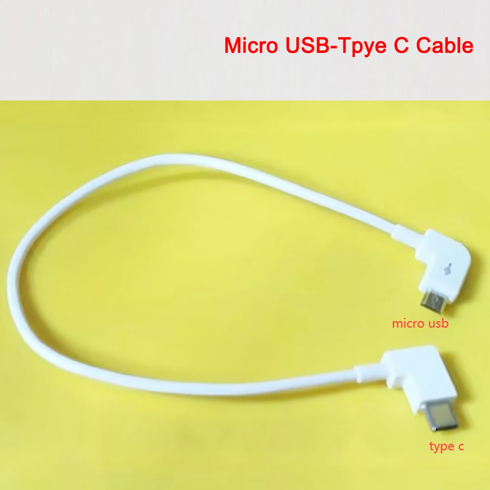 Hubsan Zino / Zino Pro Drone Conversion Cable Spare Part Micro USB - Type C Line Accessory