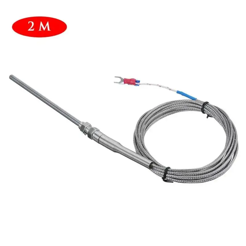 Generic New 3 Meter High Temperature -100~1250 C Thermocouple K Type 100mm Probe Sensors