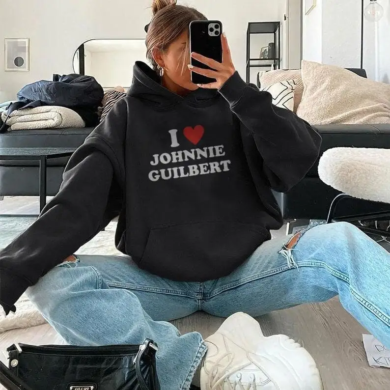 

Funny Hoodie Johnnie Guilbert Jumper 2000’s Sweatshirt I Heart I Love YouTube YouTuber Grunge Clothing Y2K Long Sleeve Winter