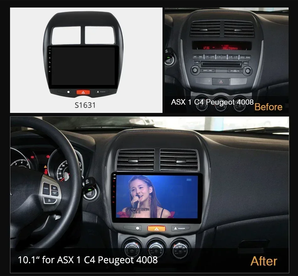 Ownice K6+ 2K for Mitsubishi ASX 1 2010 - 2016 Car Radio Multimedia Video Player Navigation Stereo GPS Android 12 360 No 2din