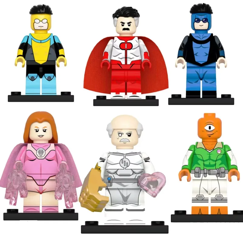 Figura de la serie Invincible, Omni Man Mark Atom Eve, estatua de héroe en 3D, adorno para el hogar, juguete de regalo para amantes del anime