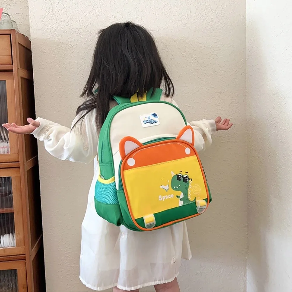 

12inch Cute Nylon Kids Backpack Waterproof Multi-Pocket Student School Backpacks Large Capacity Mochilas Book Bag Kindergarten