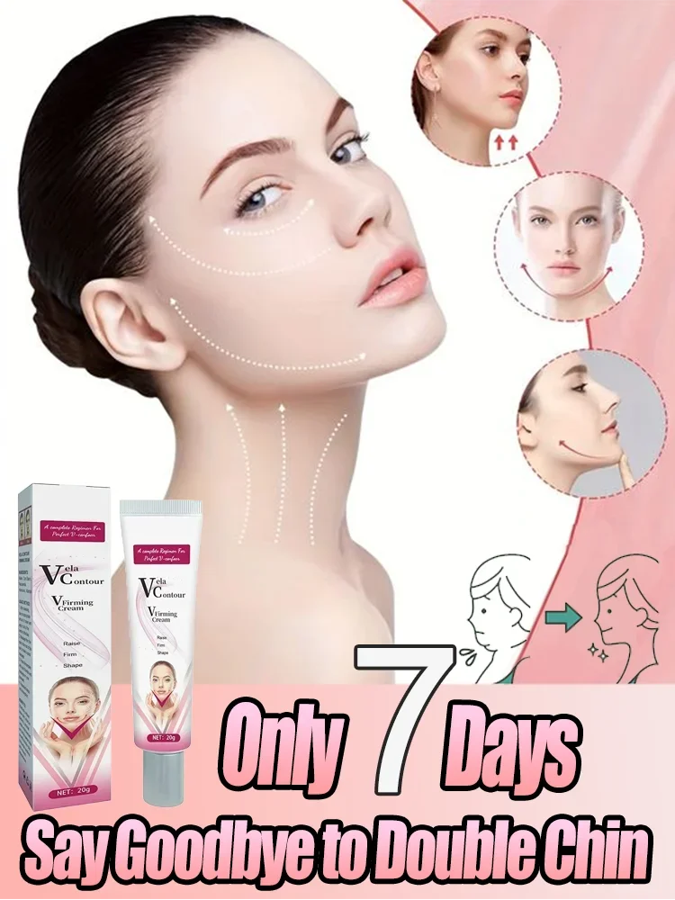 

V-Shape Face Cream Reduce Face Puffiness Double Chin Eliminate Slimming the Face Shaping Massage Lift and Tighten Skin Serum